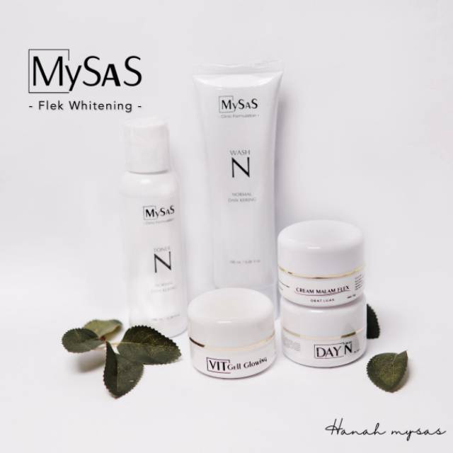Paket My SAS Flek Whitening isi 5