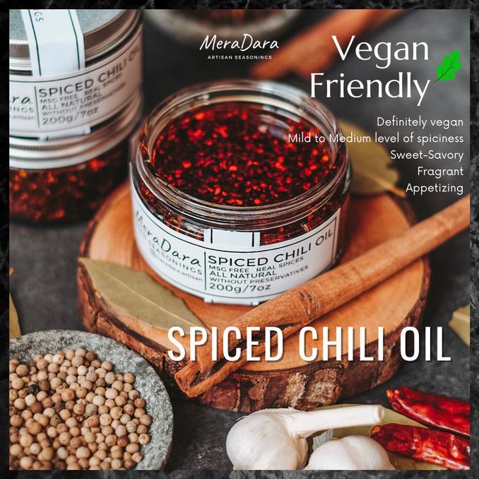 

BISA BAYAR DITEMPAT Spiced Chili Oil Minyak Cabe Dimsum by MeraDara Artisan Seasonings TERMURAH