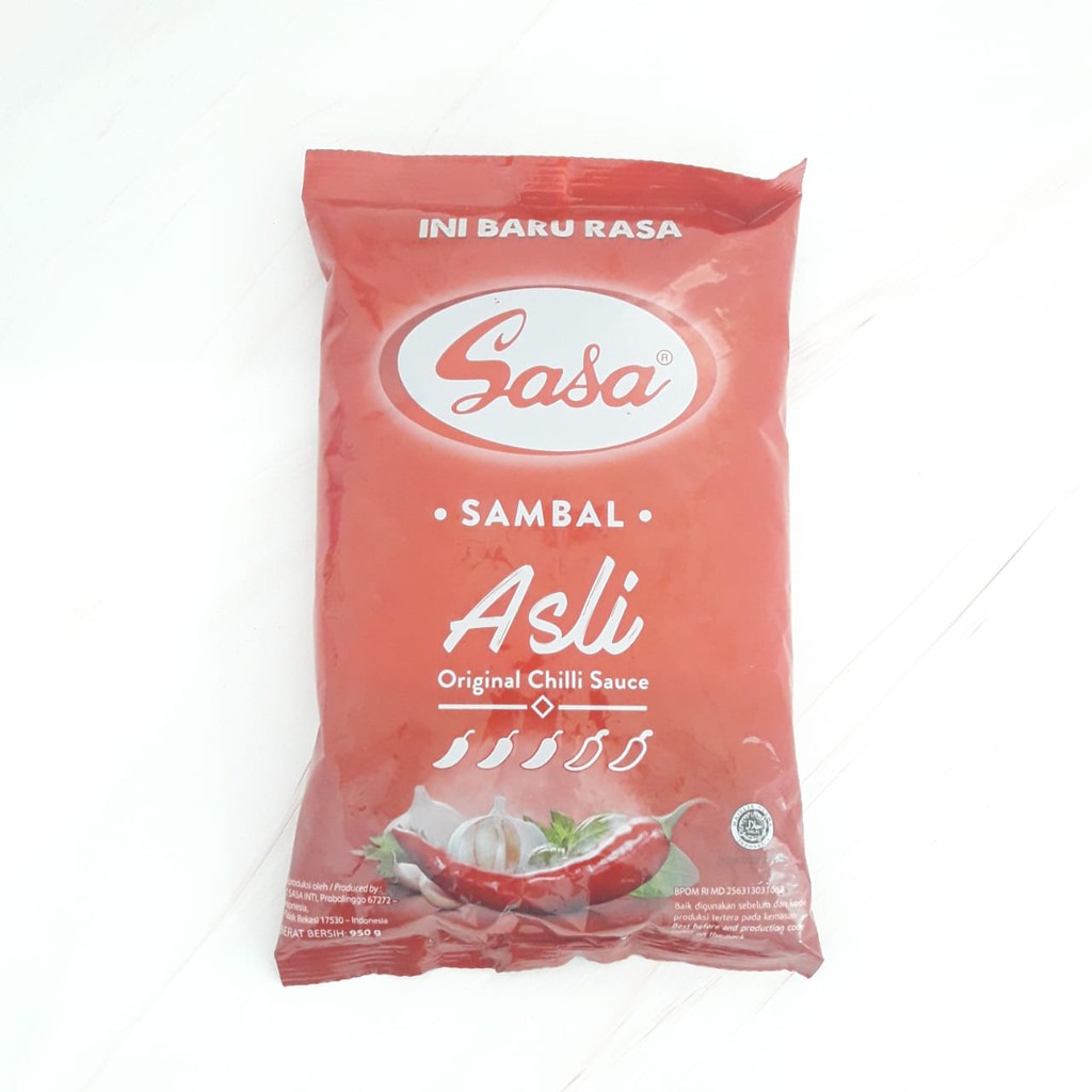 Sasa Sambal Asli / Saus Tomat 950 gr