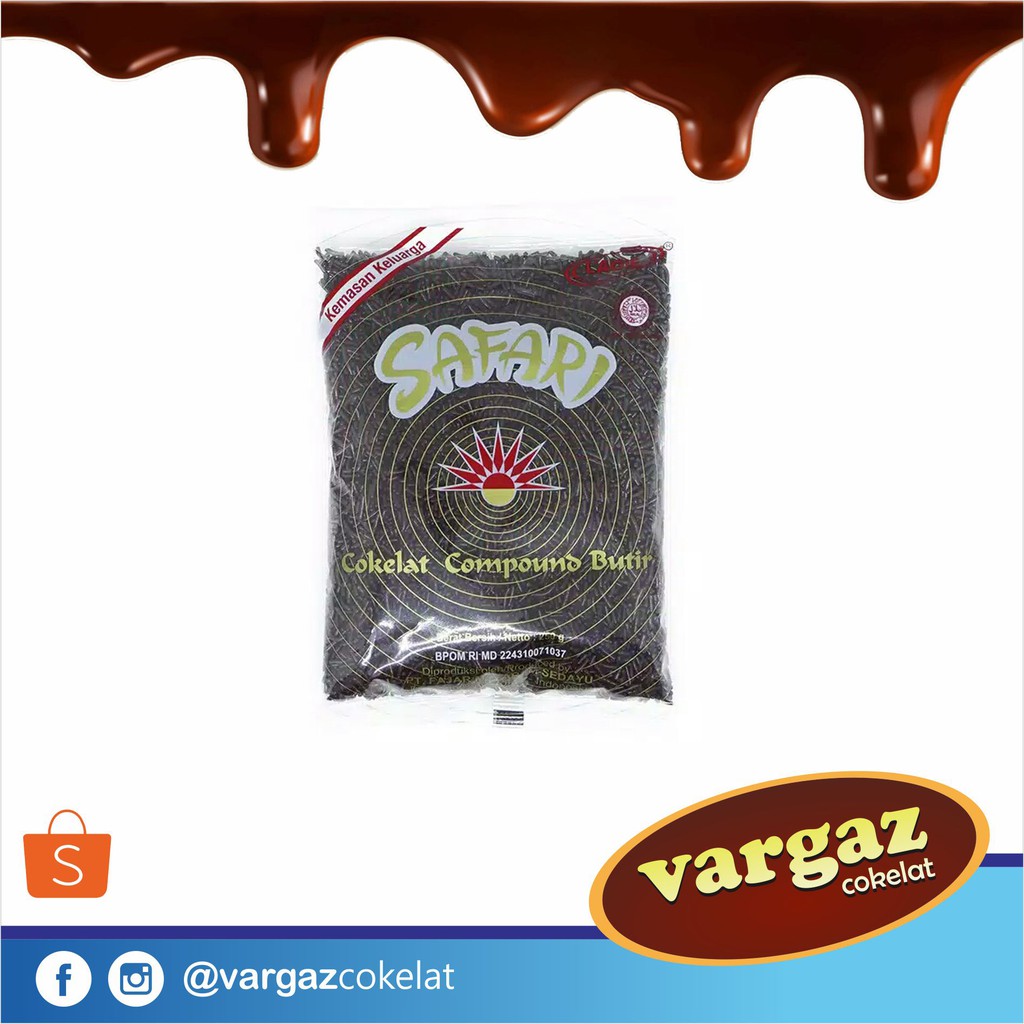 

Meses Ceres LAGIE Safari Coklat roti Butiran Coklat Meses Kemasan 250gr