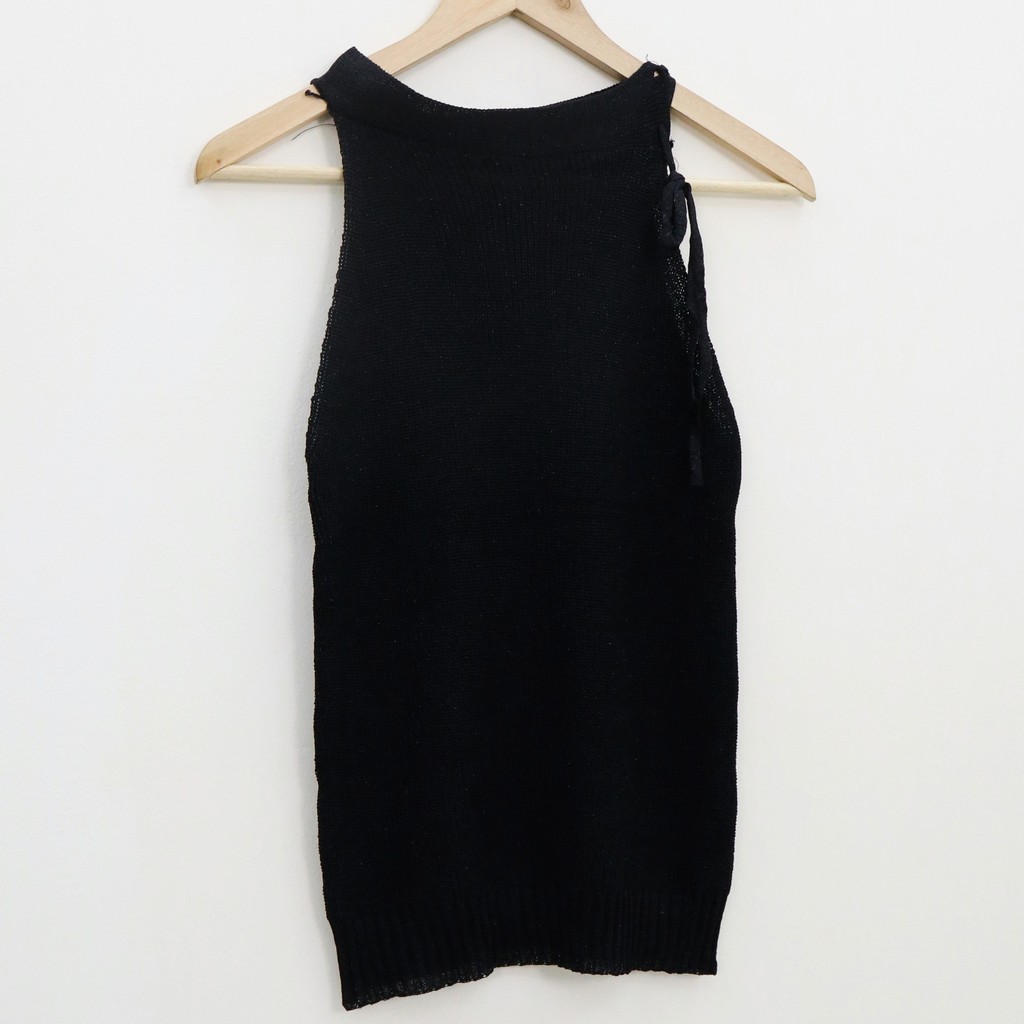 Lasy knit tank top -Thejanclothes