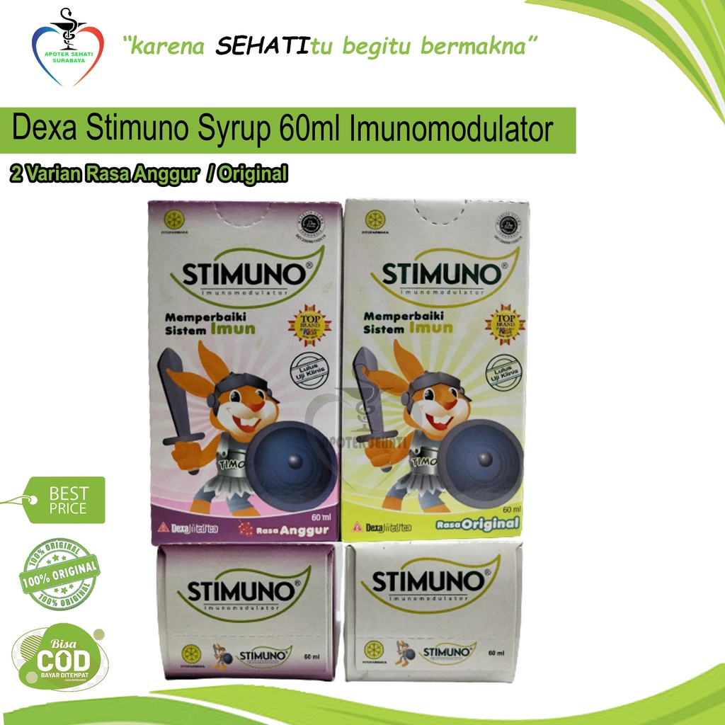 PROMO STIMUNO SIRUP 60ML SUPPLEMEN PENGUAT IMUN ANAK