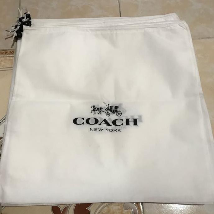 Coach DustBag serut | Sarung tas | Cover | dust bag | db branded - L STOK TERBATAS