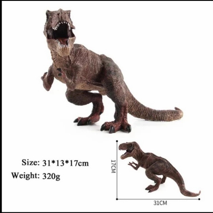 Figure Jurassic world - Dinosaurus T-rex - Mosasaurus - Giganotosaurus - Triceratops