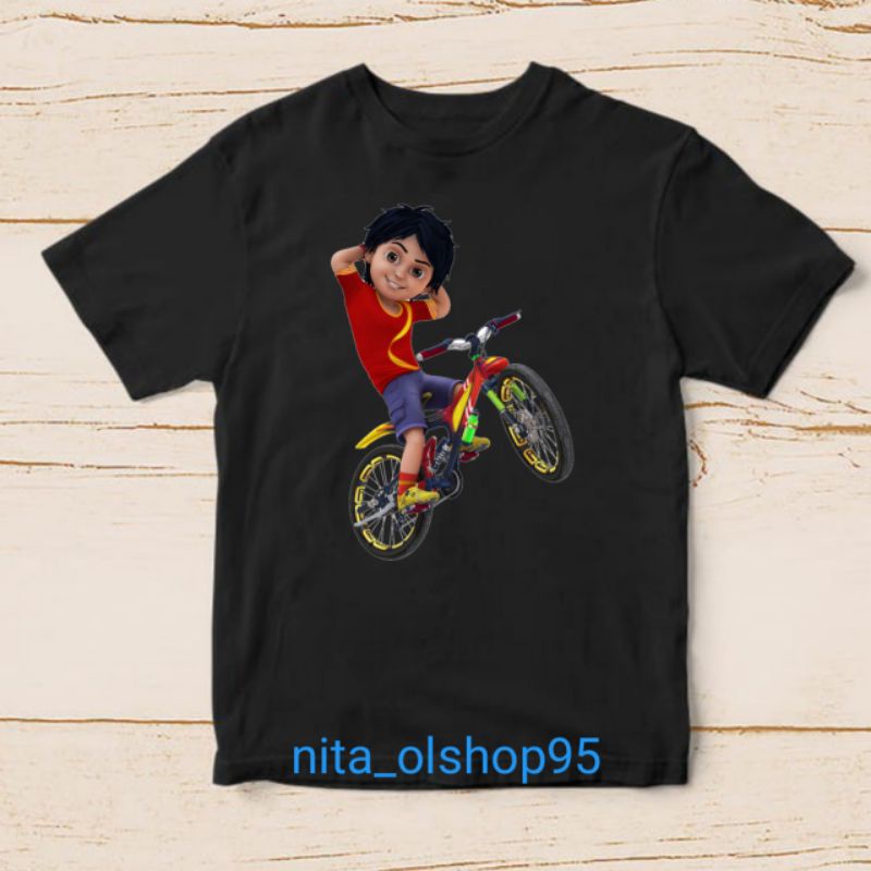 baju anak Shiva ladusing kaos Siva sepedah