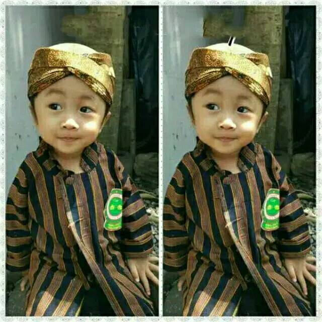 Setelan lurik anak | baju lurik anak