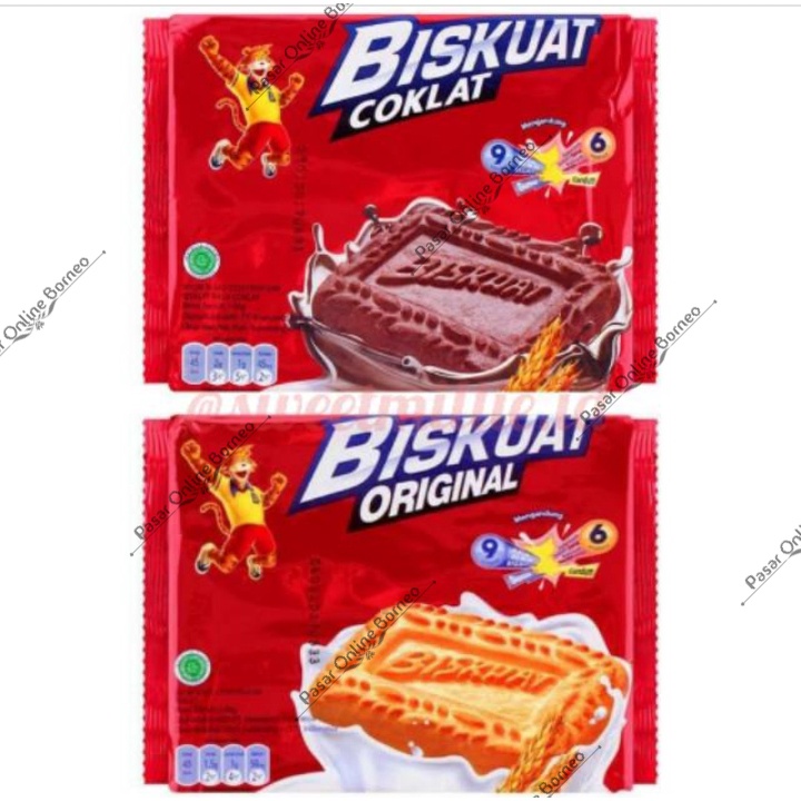 

Biskuit Biskuat Original Cokelat 1 Renceng