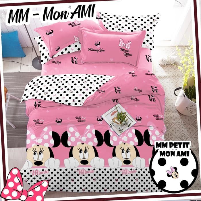 Terbaik Promo Bedcover Kintakun D Luxe Murah Ukuran 180x200 16 Si270 Spreimickey Minnie Mouse Shopee Indonesia