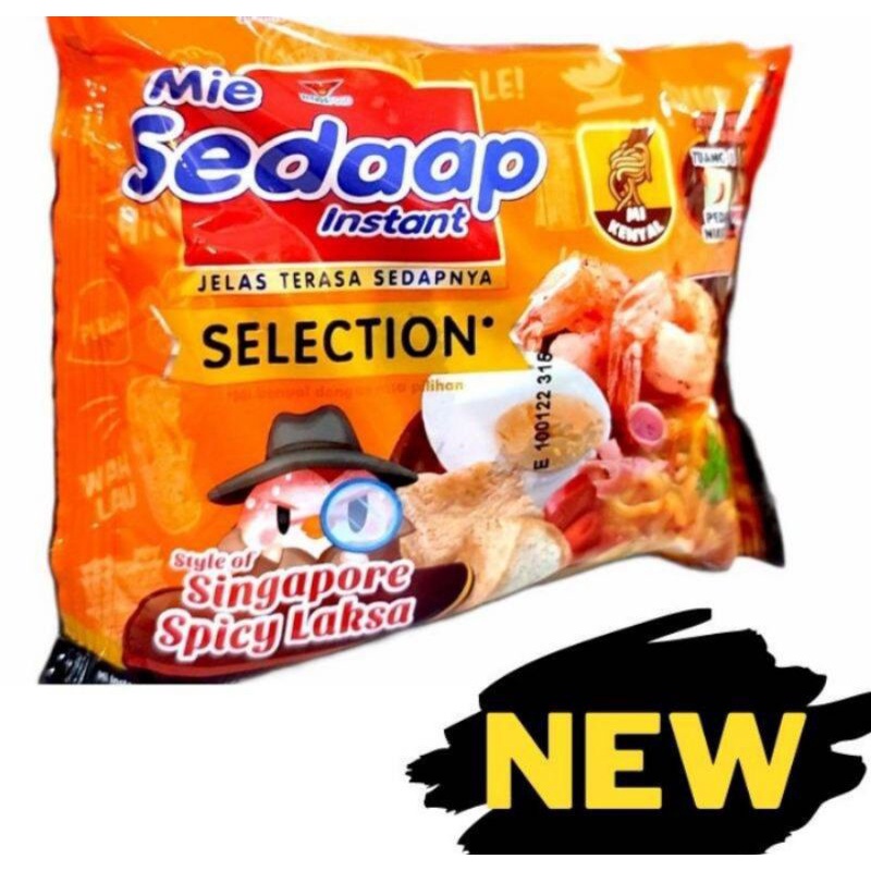 

Mie Sedaap Selection Singapore Spicy Laksa 1 Dus isi 40pcs