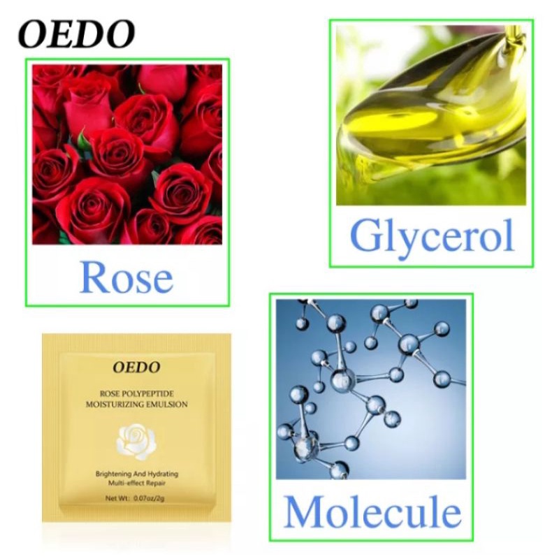 OEDO ROSE POLYPEPTIDE MOISTURIZING EMULSION | KRIM PEMUTIH PELEMBAB PERBAIKAN PORI |