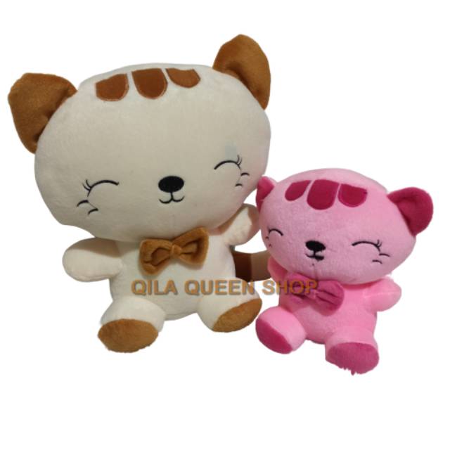 BONEKA kucing cantik XL, gratis size S 1