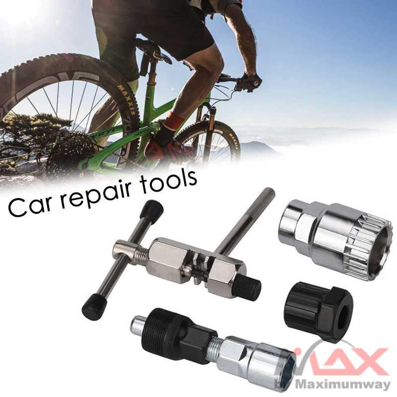 Alat service rantai sepeda 4 in 1 Repair Kit perlengkapan reparasi Bicycle aksesoris MTB Gunung