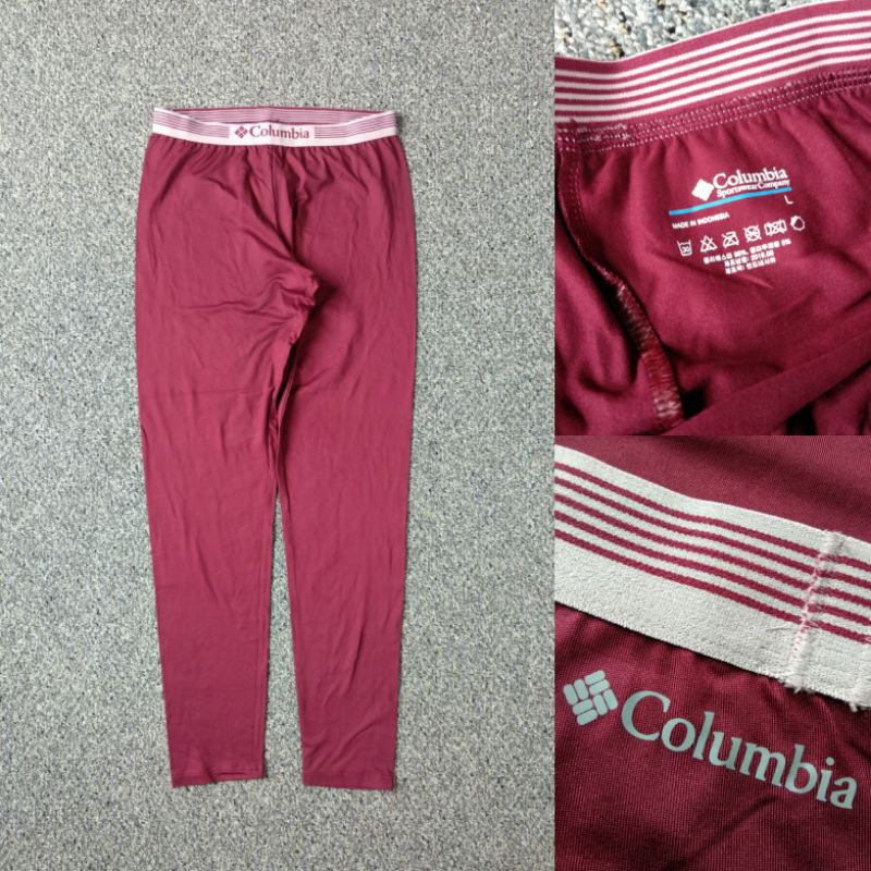 Columbia Outdoor legging Original Maroon