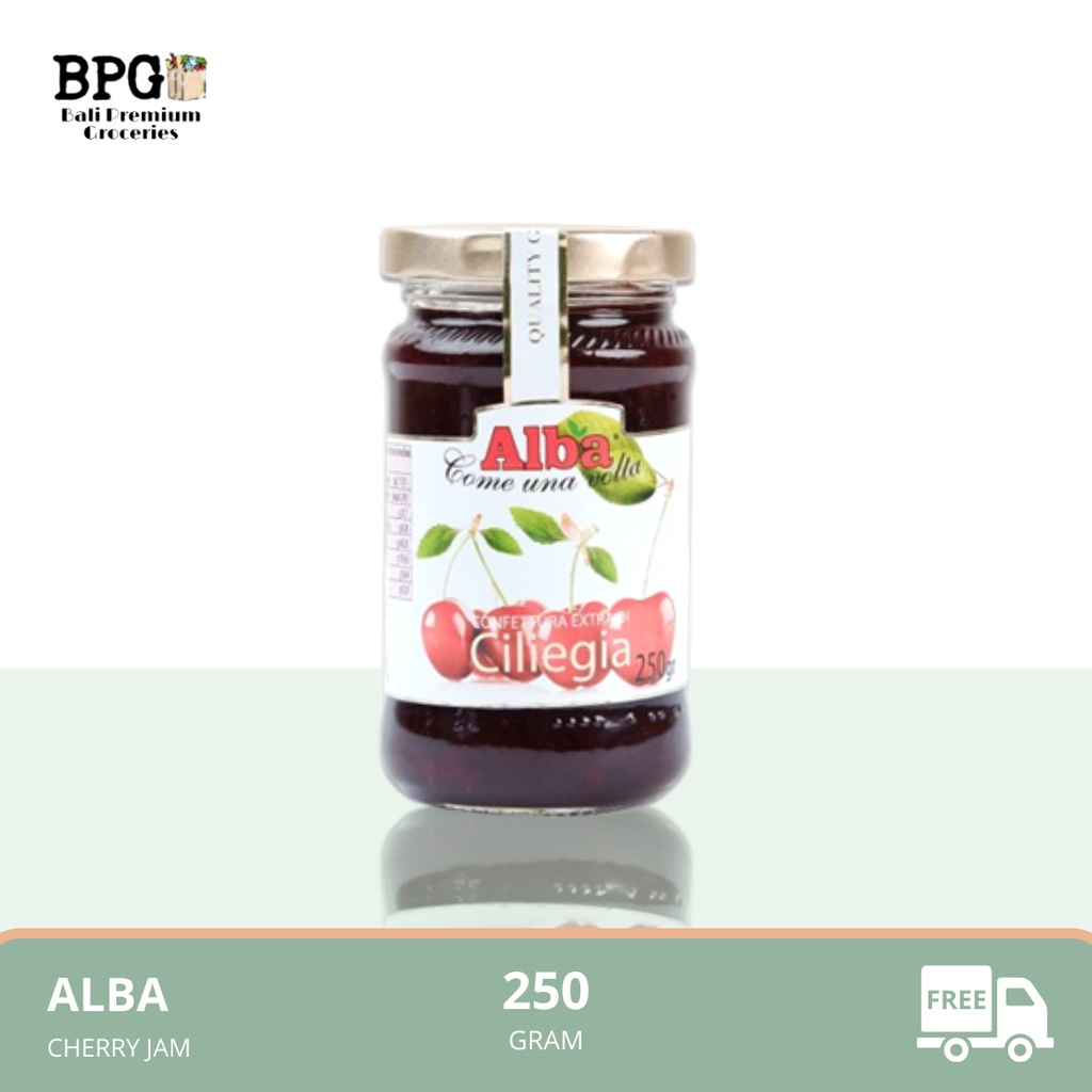 

ALBA NATURAL EXTRA JAM CILIEGIA (CHERRY) 250GR