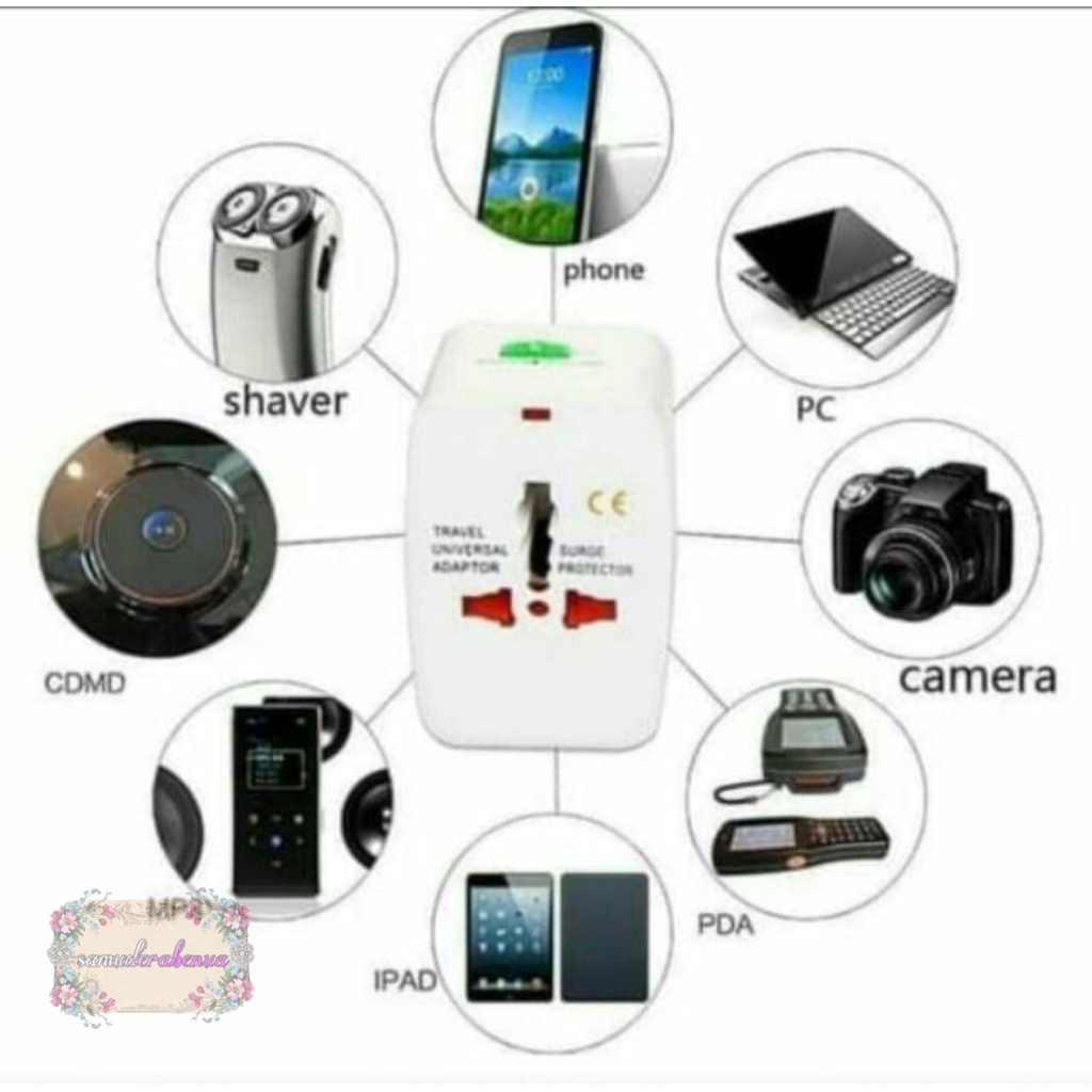 Travel Adaptor Internasional Colokan Universal SB4339