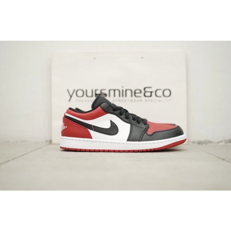 Air Jordan 1 Low Bred Toe