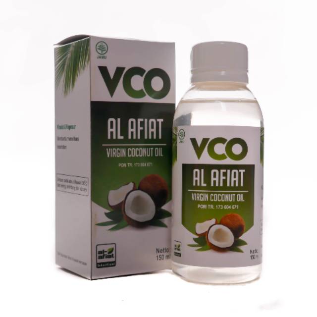 

Minyak Kelapa Murni (VCO (Virgin Coconut Oil) 150ml Al Afiat)