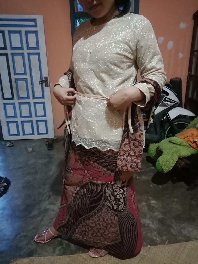 Batik Couple Set Brokat Halus Cople Ahy 2728