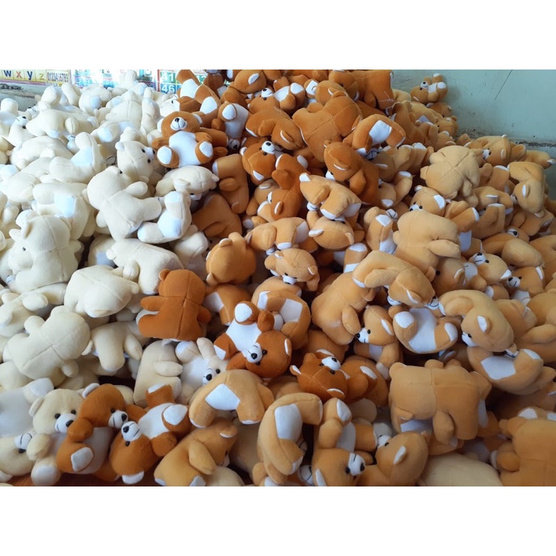 boneka bear kecil tinggi 15 cm| boneka buket | boneka wisuda
