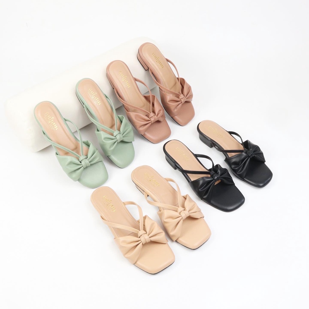 GLARISAMODA Marina Heels 3cm Pita Empuk