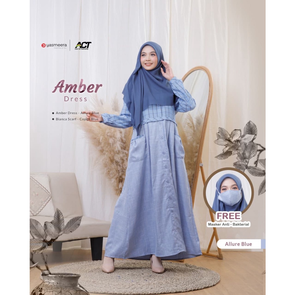 AMBER DRESS by YASMEERA
