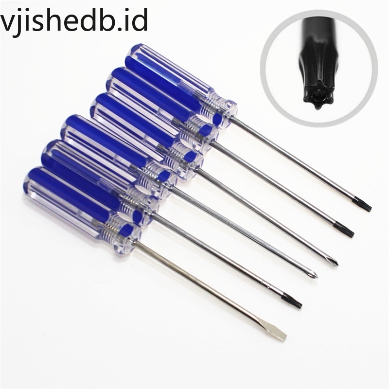 Sale Vjishedb-obeng Torx Manual Ukuran T8/9/10x132mm Bahan Baja Untuk Peralatan Tukang M6yN9mSeXo71o