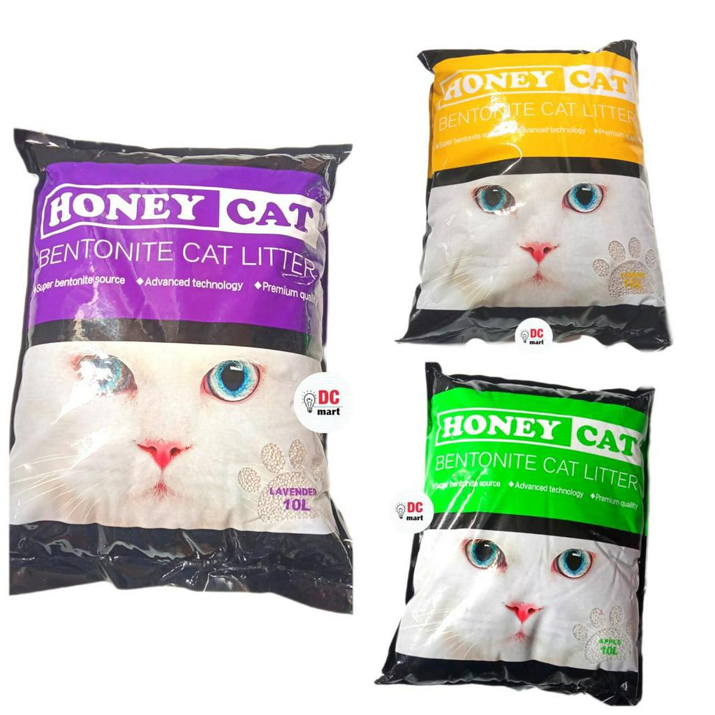 HONEY CAT 10 L Pasir Kucing Wangi Gumpal Premium