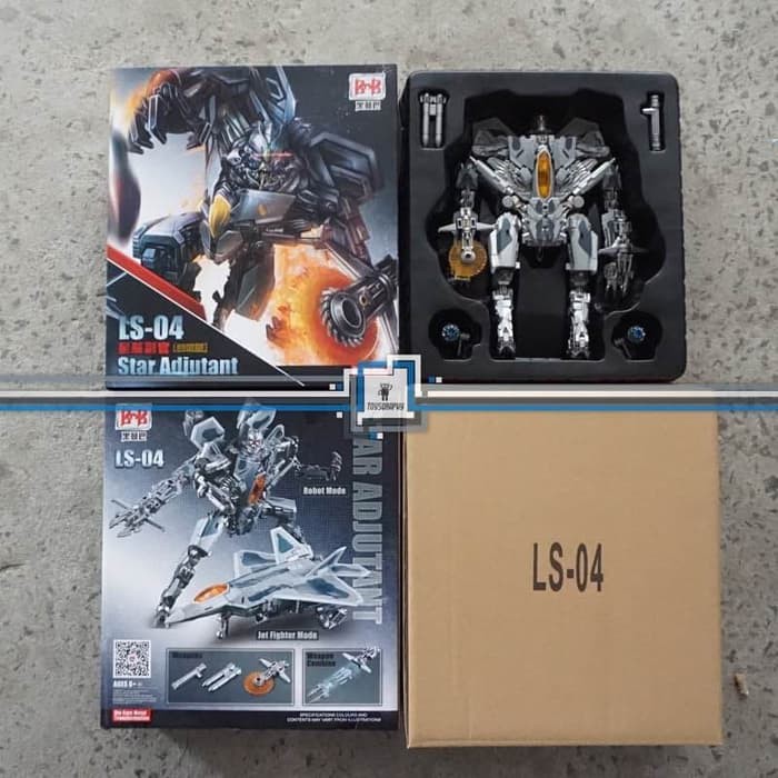 BMB LS-04 Starscream LS 04 LS04 Transformers STAR ADJUTANT Blackmamba