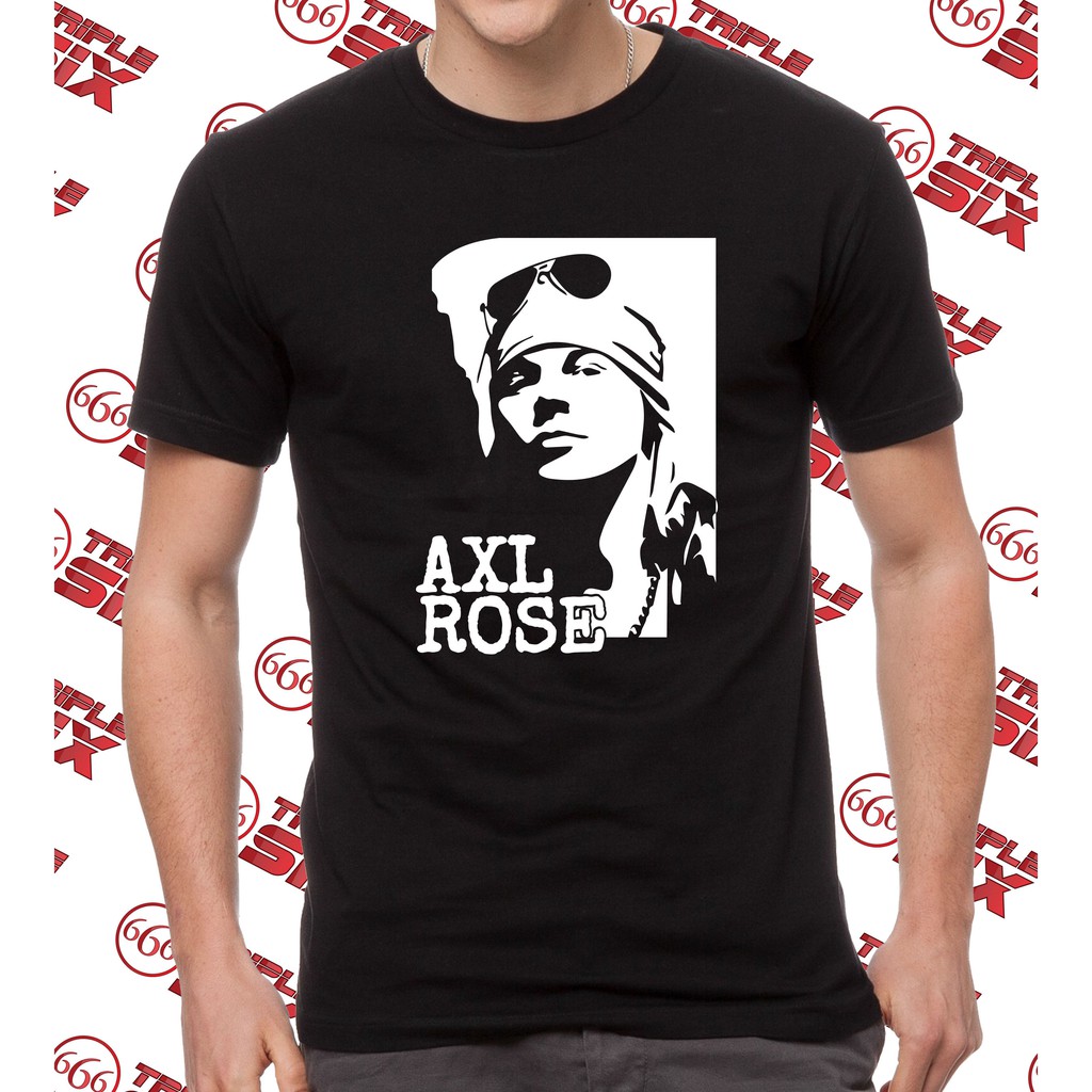 Baju Kaos T Shirt Axl Rose Guns N Roses