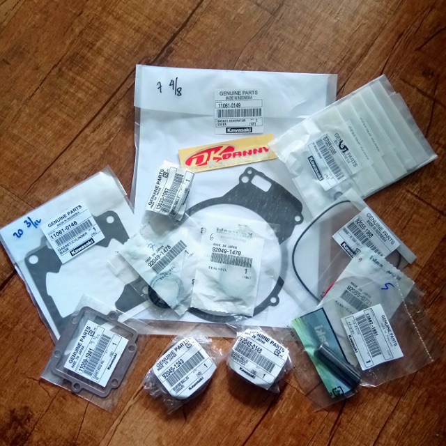 Paking gasket sil oli set ninja r ninja rr original