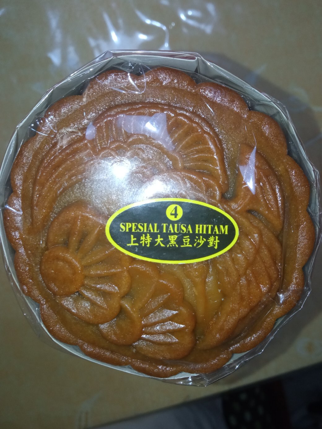 Jiu Pia 4pc Rasa Tausa & Gojin Uk. Jumbo / Mooncake Khas Singkawang / Kalbar