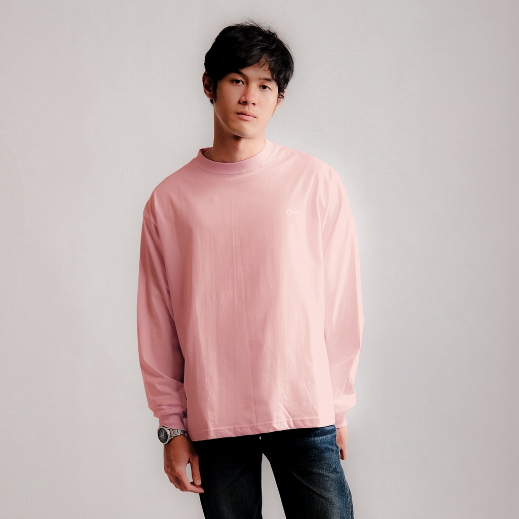 JOHNJILL - Kaos OVERSIZE Long Sleeve_