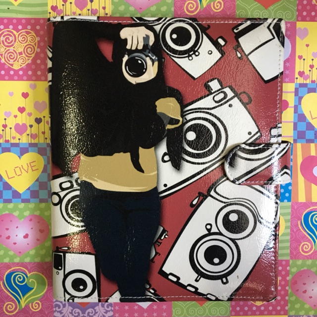

Binder Printing Cewek Camera Maroon