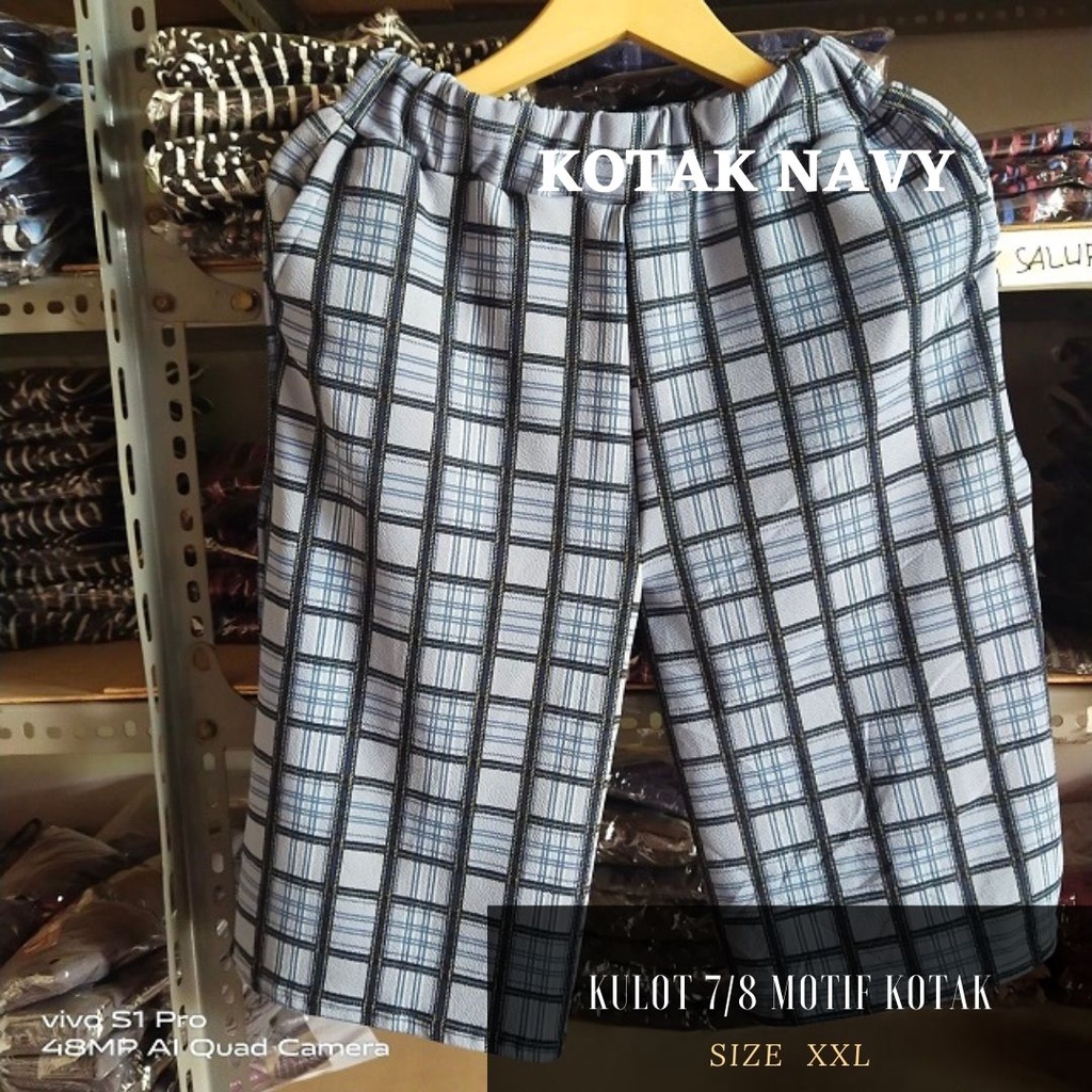 Kulot pendek 7/8 khusus jumbo xxxl BB 100 kg-1