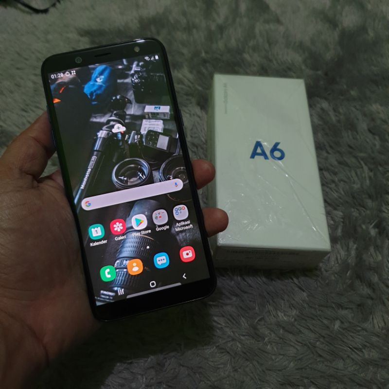 Samsung Galaxy A6 3/32gb second berkualitas