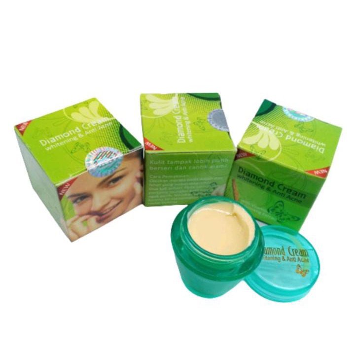 Cream Diamond Ginseng &amp; Anti Acne Original ( Ecer )