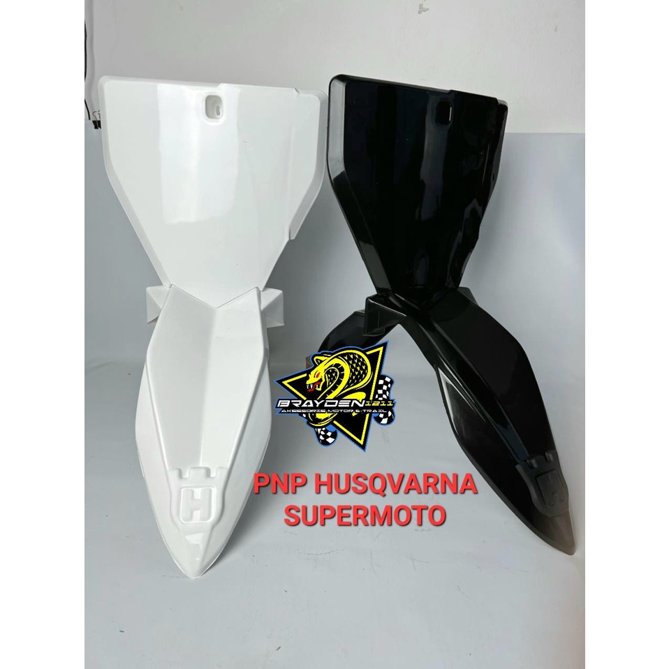 Papan nomor Husqvarna CR 65 Supermoto/spakbor depan supermoto crf klx wr155 dtracker / papan nomor husqvarna cr65