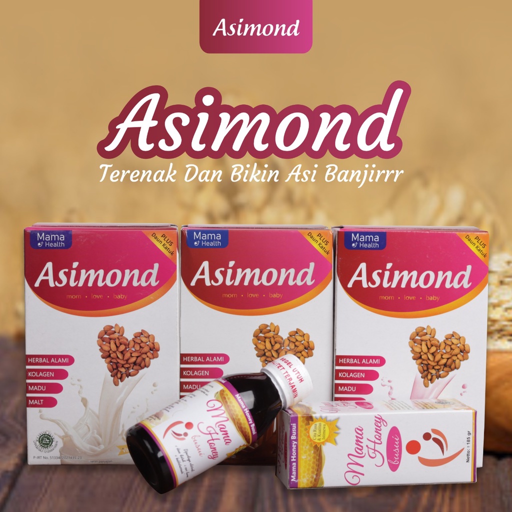 Mamasoya susu asi lancar - Asimond Susu Almond Pelancar Asi