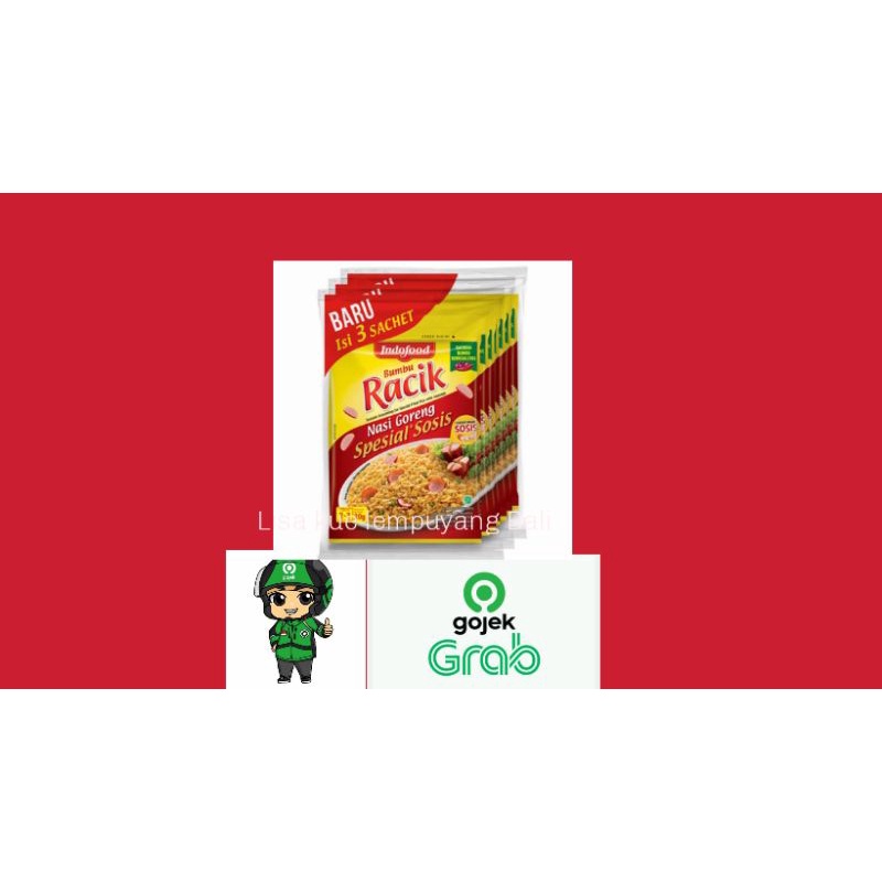 

Indofood Bumbu Racik Nasi Goreng Spesial Sosis 3X20g