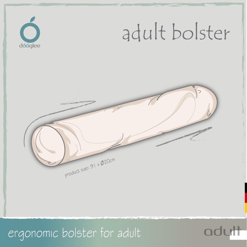 Dooglee Adult Bolster - Guling Dewasa