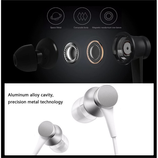 Handsfree Earphone Headset XIAOMI Piston Fresh Original ORI