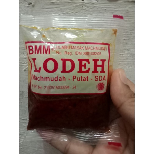 

Bumbu instan LODEH ORI BMM