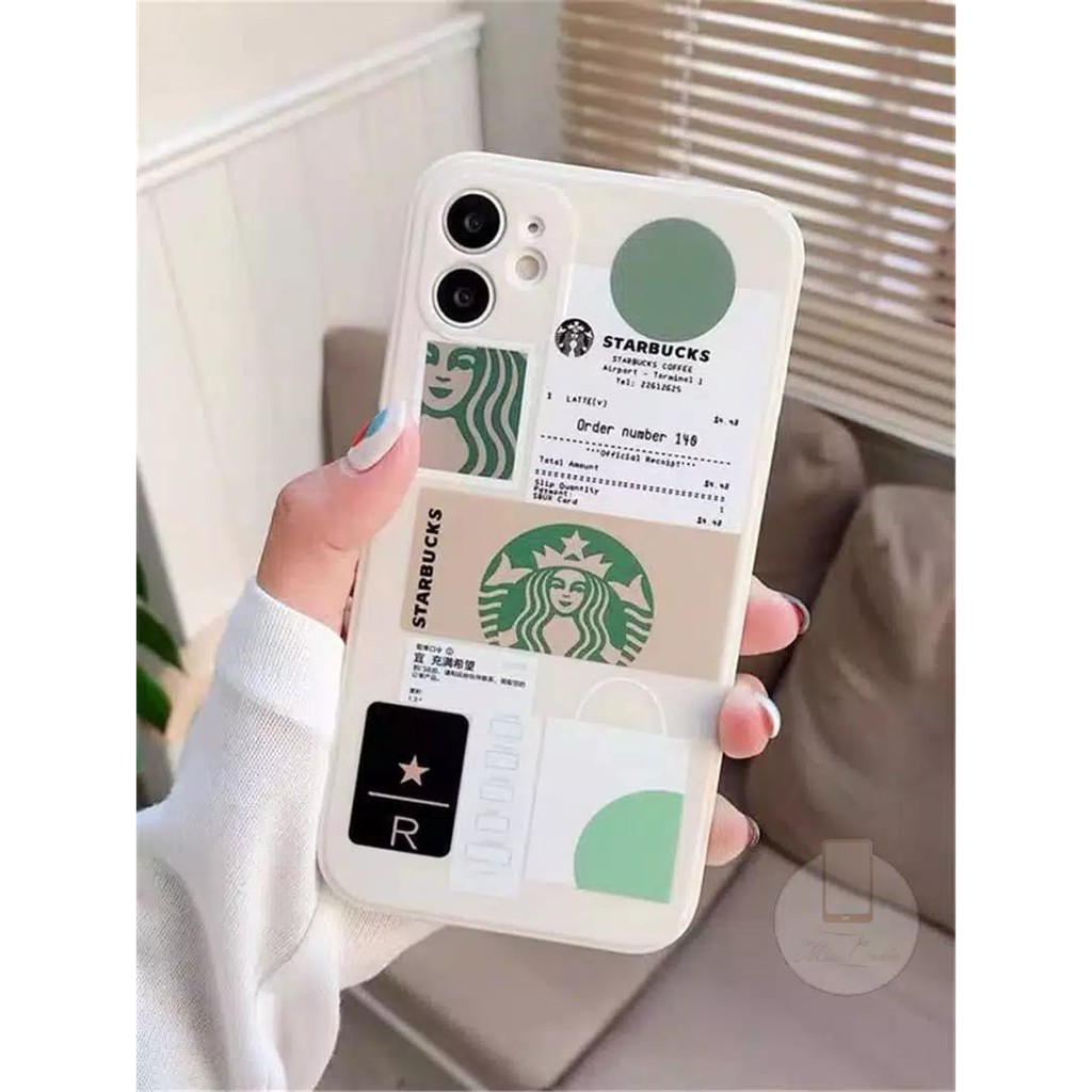 Softcase Case Tpu Motif Starbucks untuk OPPO  A39 A57 F1S NEO7 A83 A54 2020 RENO 5 RENO 5F