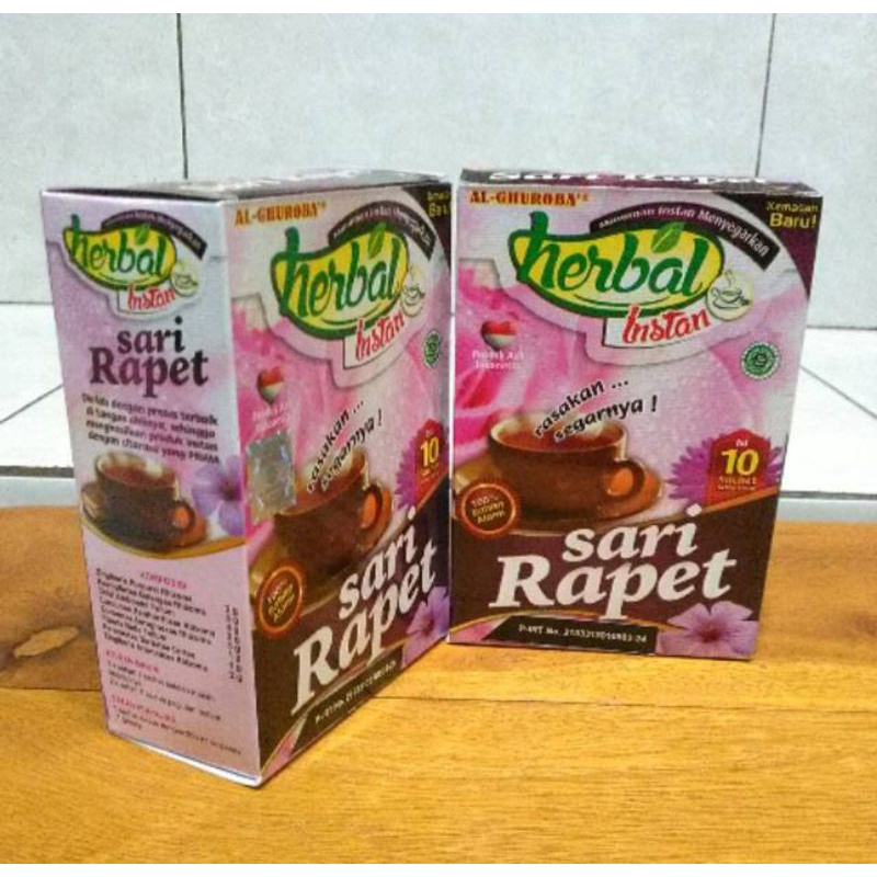 

herbal Sari rapet instan serbuk