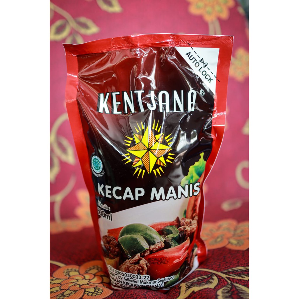 

Kecap Manis Cap Kentjana Kencana Kebumen Kemasan Refill 600ml