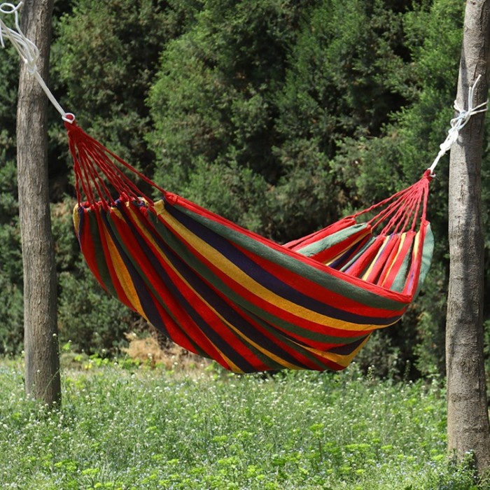 Ayunan Pohon Travelling /Ayunan Gantung Kain Travelling/Hammock Single