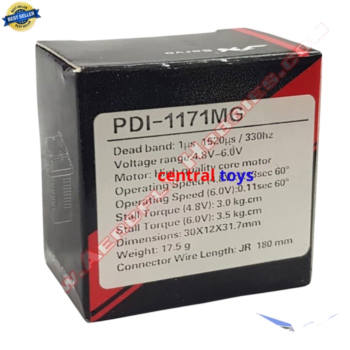 JX PDI-1171MG 17g 3.5kg Torque Metal Gear untuk rc car rc drift