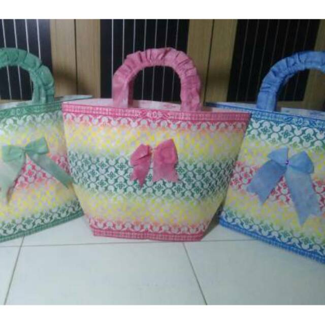 (1lusin =12 pcs) Tas hajatan spund bond NBK mewah