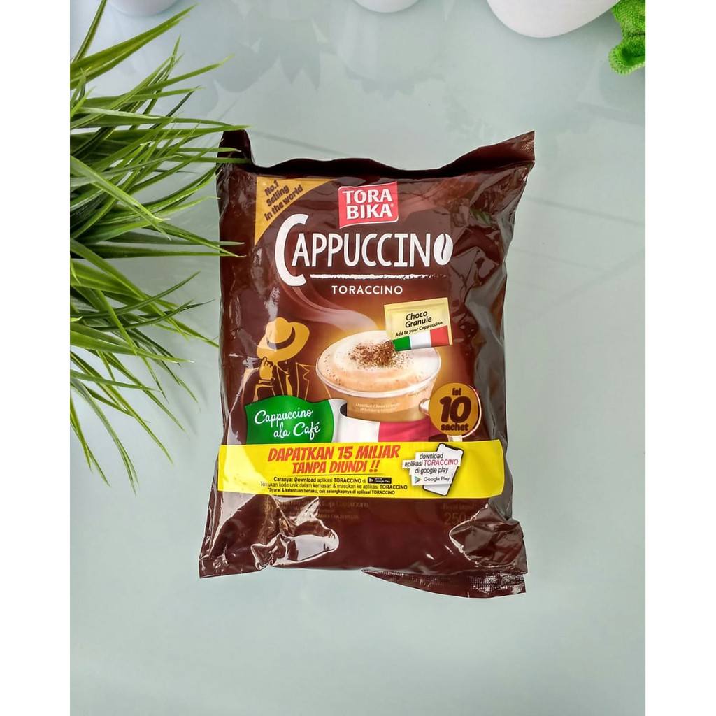 Torabika Cappuccino Toraccino 250 g bag (10 @25g)