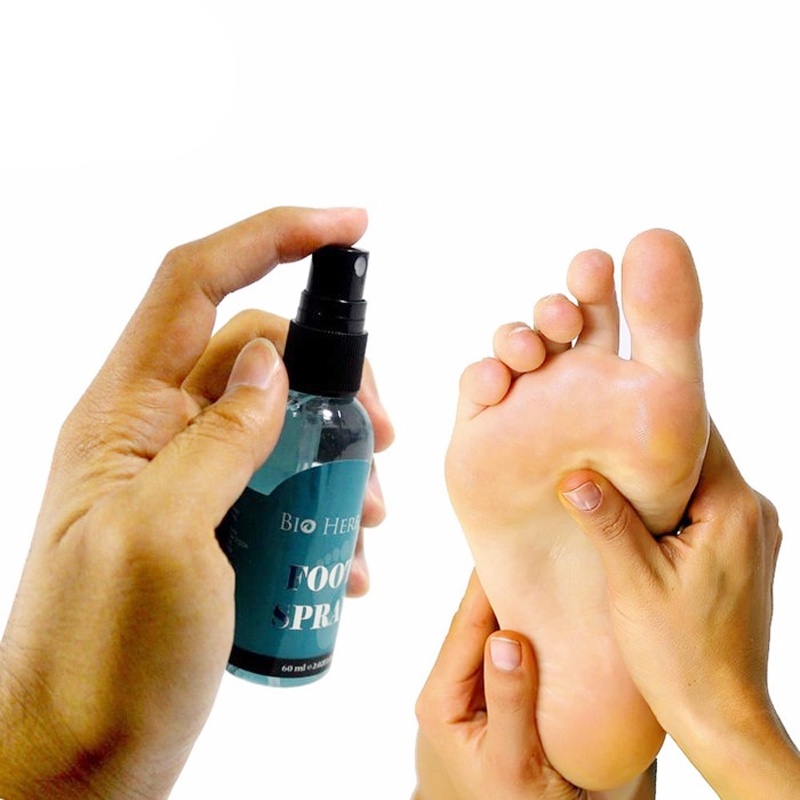 OBAT BAU KAKI AMPUH SEMPROT BIO HERBAL FOOT SPRAY ORIGINAL BPOM